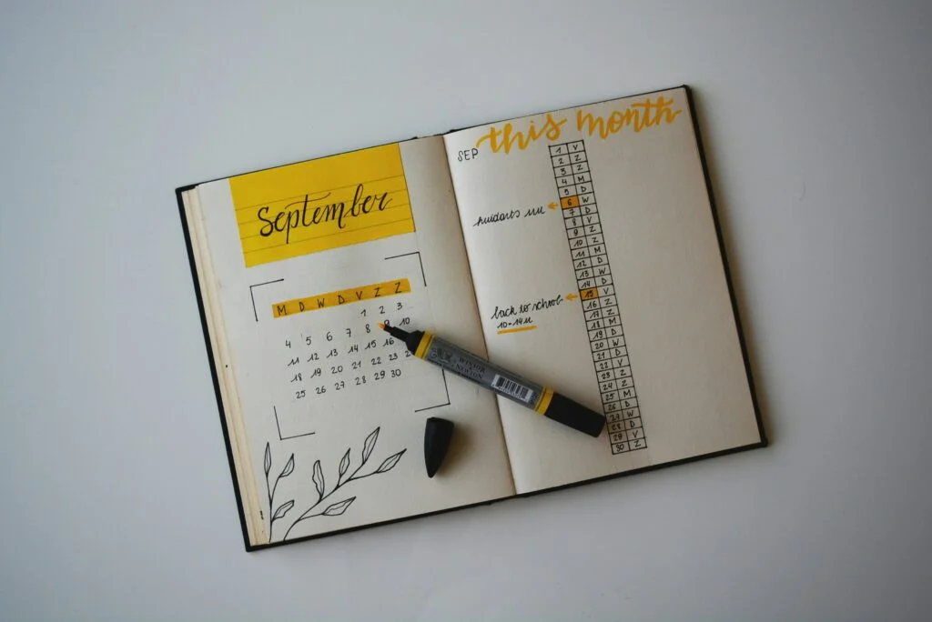 Calendar showing a 7-day habit-tracking streak